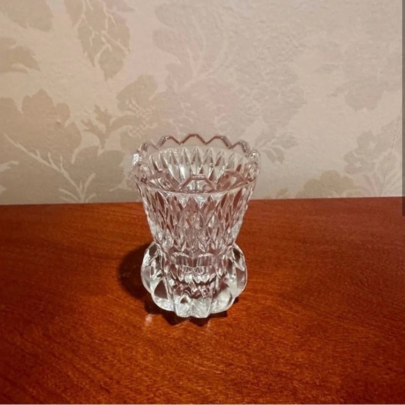 Crystal toothpick holder classy elegant table decor - Picture 1 of 2